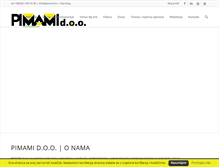 Tablet Screenshot of pimami.hr